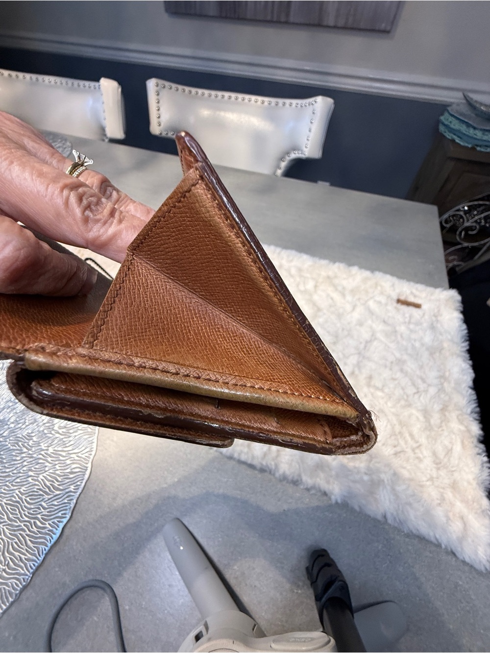 Authentic Louis Vuitton Monogram Trifold Wallet Snap Closure - Picture 8 of 15